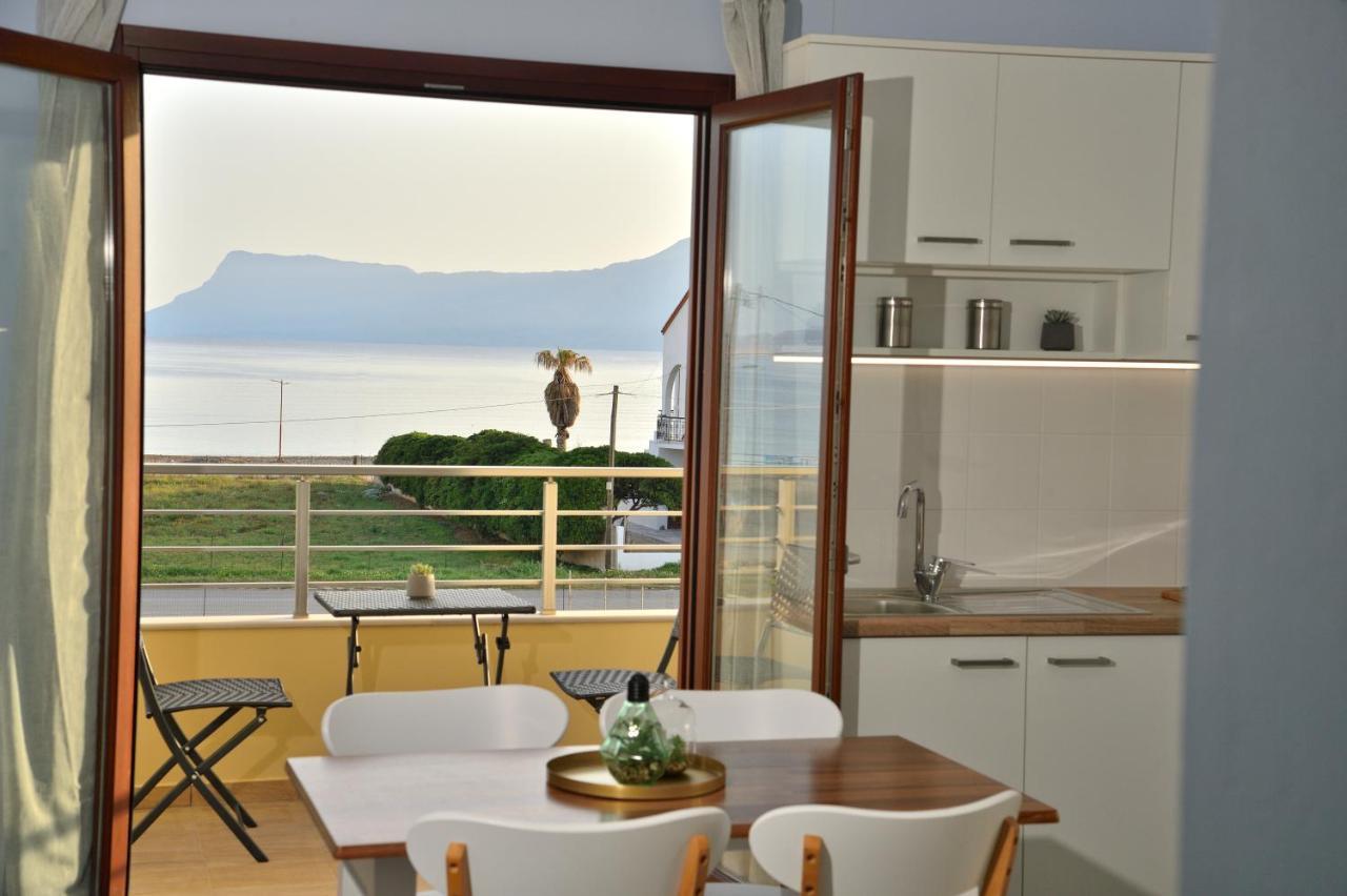 Ammos Apartment - Brand New, Stylish, By The Beach Kíssamos Exteriör bild
